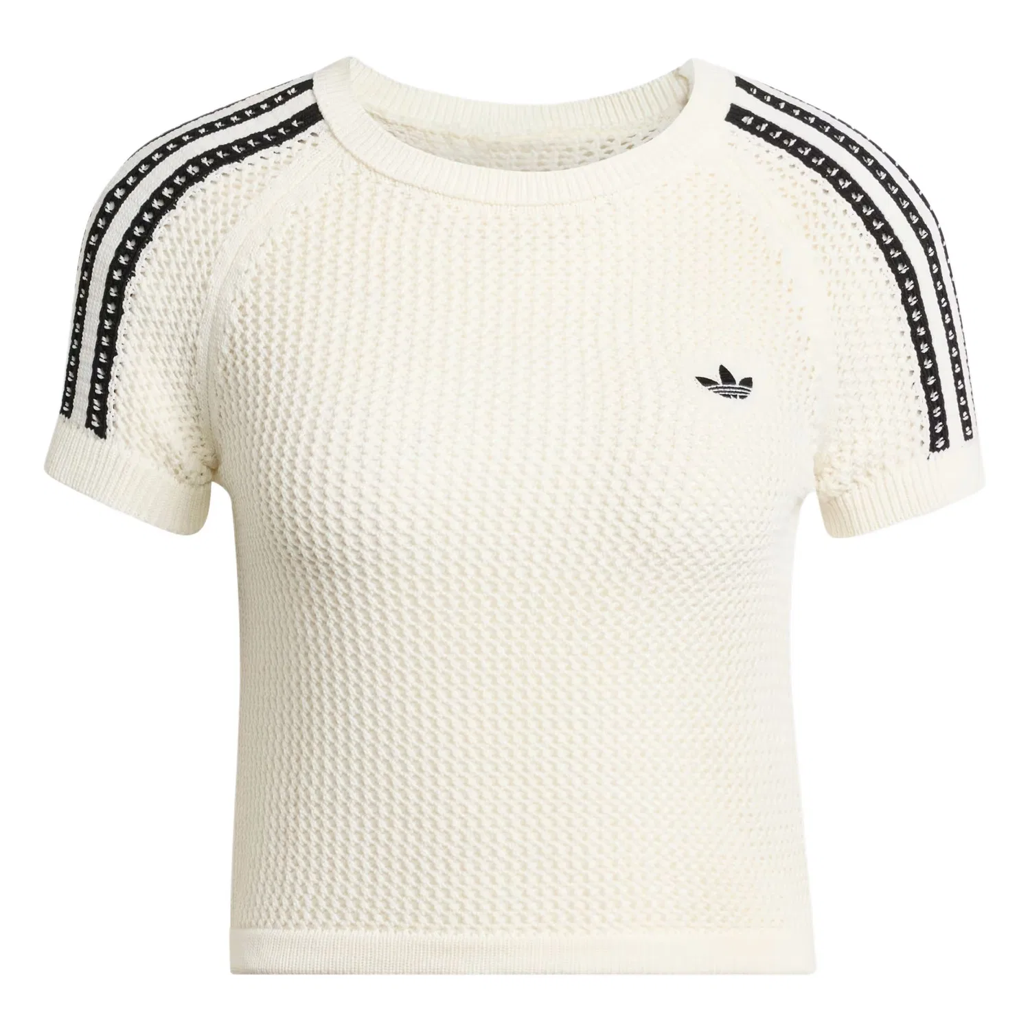 Футболка Cali crochet logo Adidas Originals, Ecru