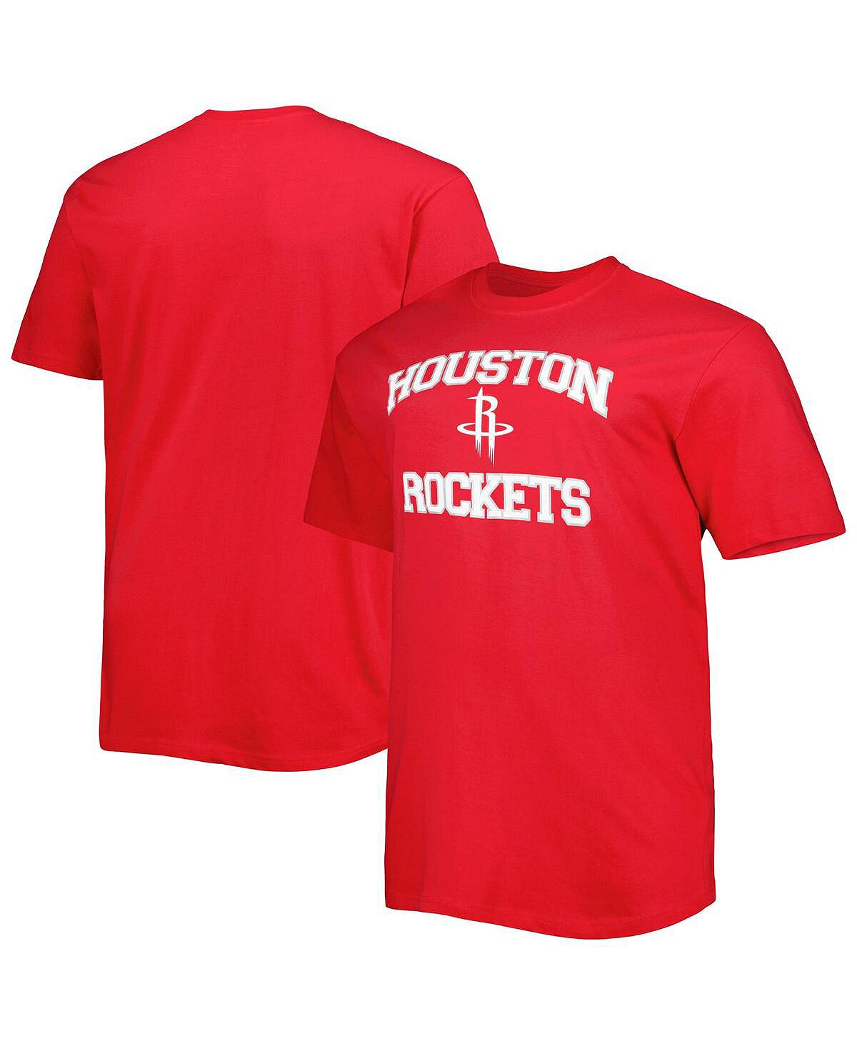 

Мужская красная футболка Houston Rockets Big and Tall Heart and Soul Profile, Красный, Мужская красная футболка Houston Rockets Big and Tall Heart and Soul Profile