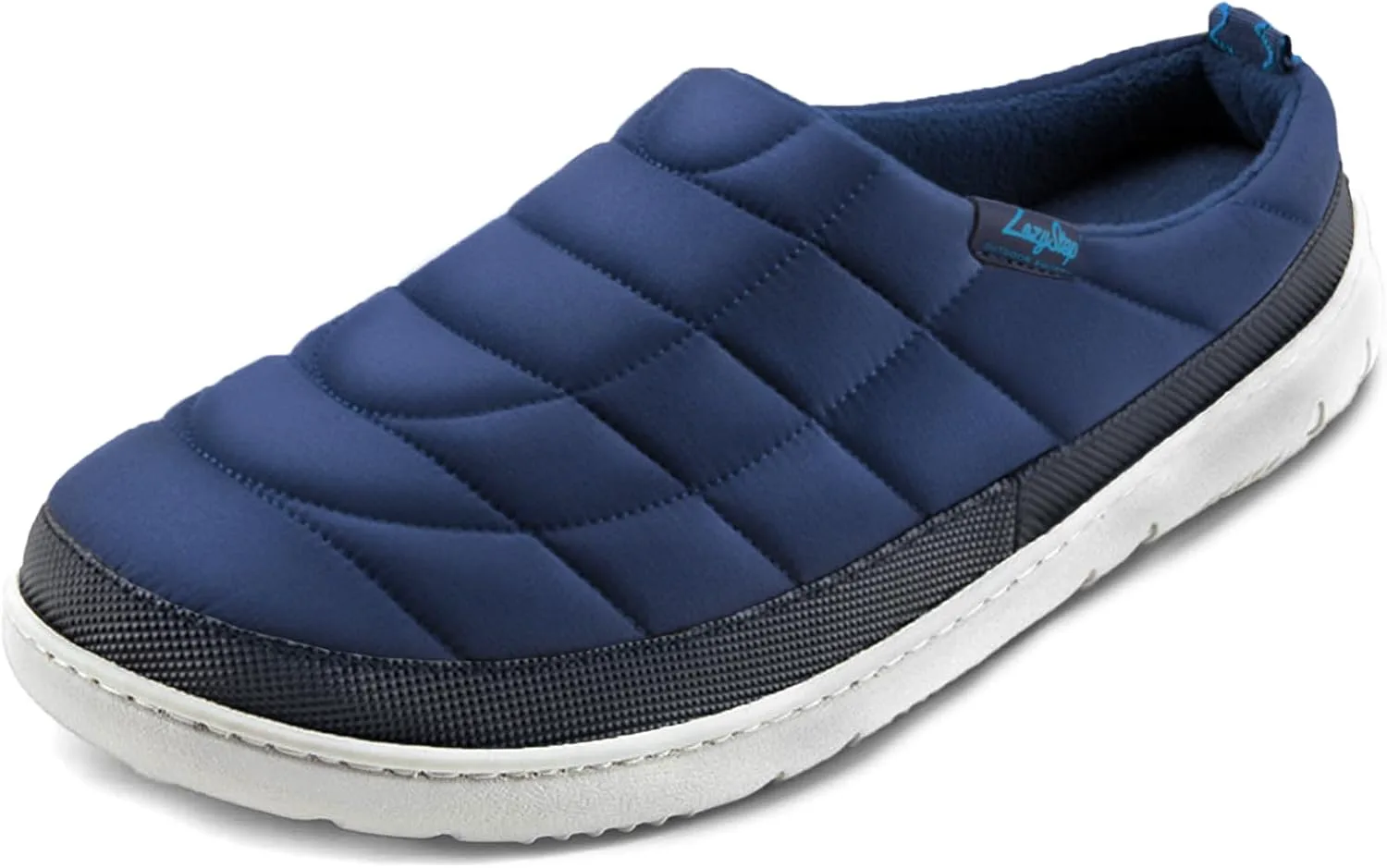 

Мужские тапочки LazyStep без застежек для дома и улицы с эффектом памяти, глубокий синий