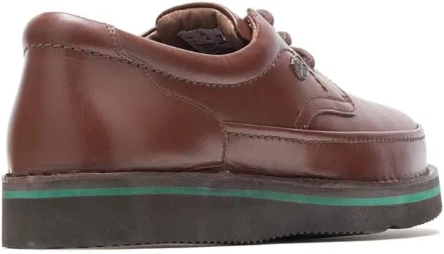 Мужские туфли Hush Puppies Mall Walker Oxford, 2-Antique Brown Leather — фото 4