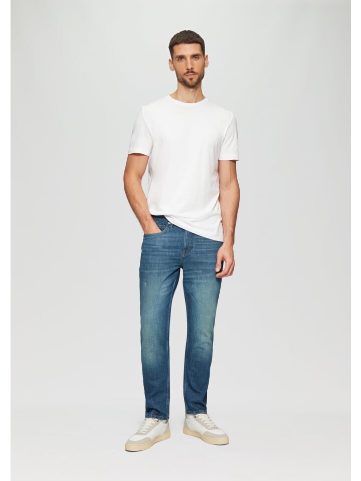 

Тканевые брюки s.Oliver Jeans-Hose lang, синий