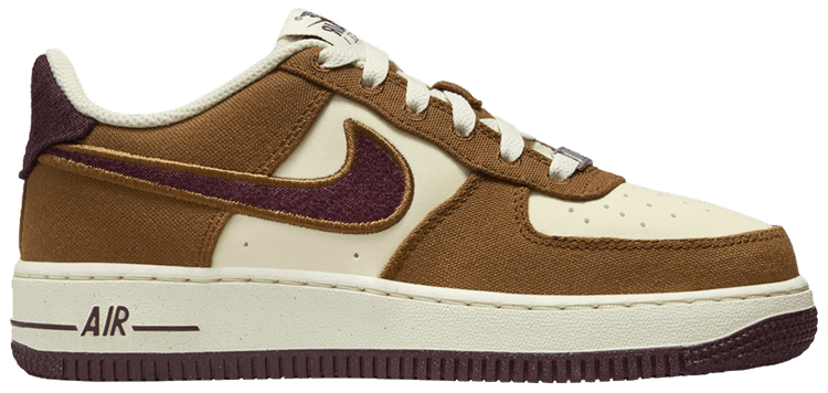 

Кроссовки Nike Air Force 1 LV8 GS 'Notebook Doodle Pack - Light British Tan', загар