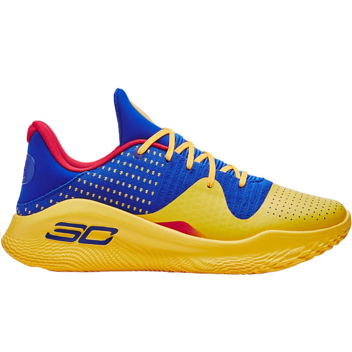 

Баскетбольные кроссовки Curry 4 Low Flotro Under Armour, цвет Blau
