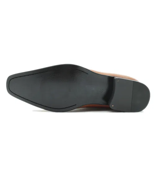 Мужские кожаные слипоны SARABANDE 7774 чёрные — фото 3
