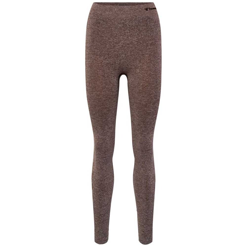 

Леггинсы Hummel CI Mid Waist, коричневый