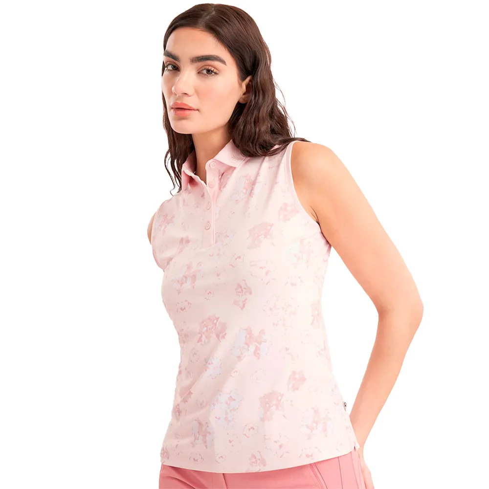 

Футболка без рукавов Calvin Klein Golf Harmony Printed woman, розовый