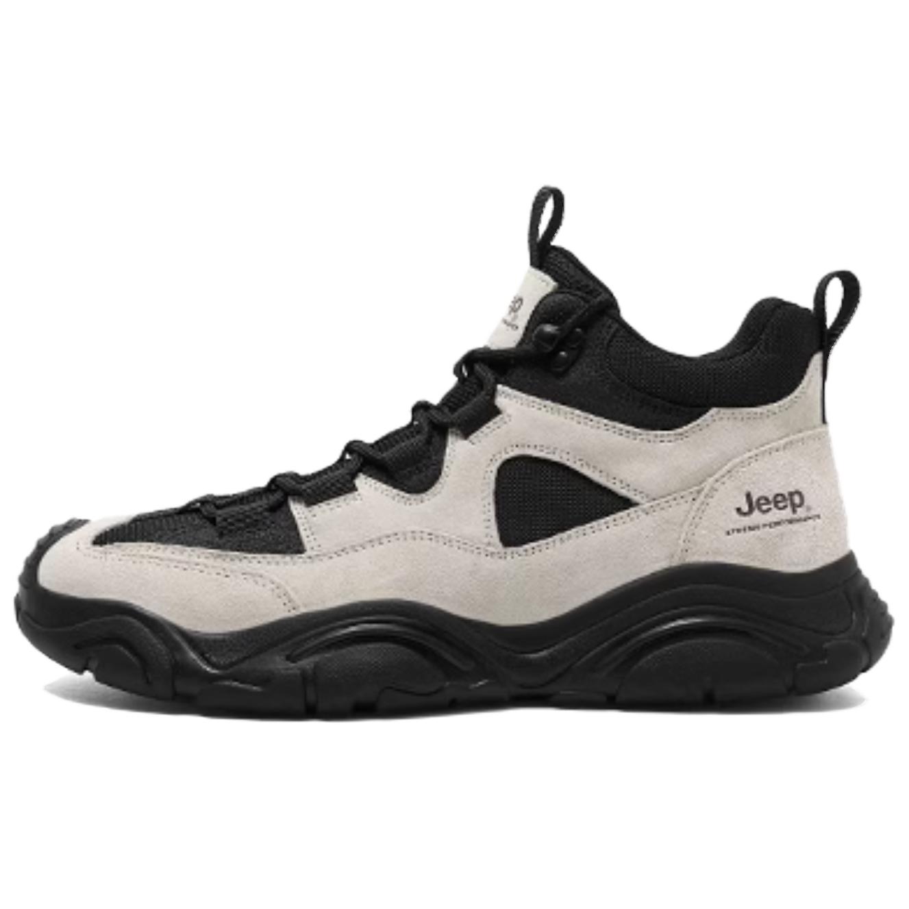 

Jeep Высокие походные ботинки мужские, цвет черный песок