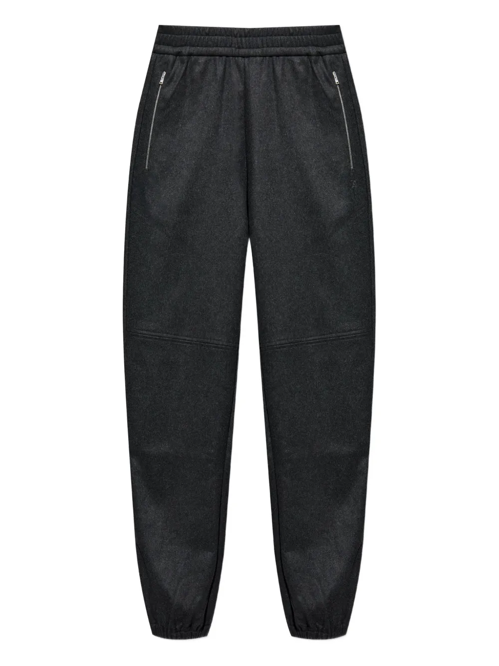 

Кашемировые спортивные брюки с молниями FENDI, серый