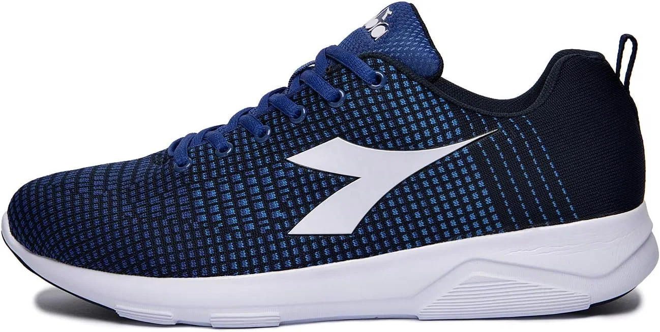 Кроссовки Diadora X Run Light 5 175608 C2815 Черный/Стально-серый — фото 2