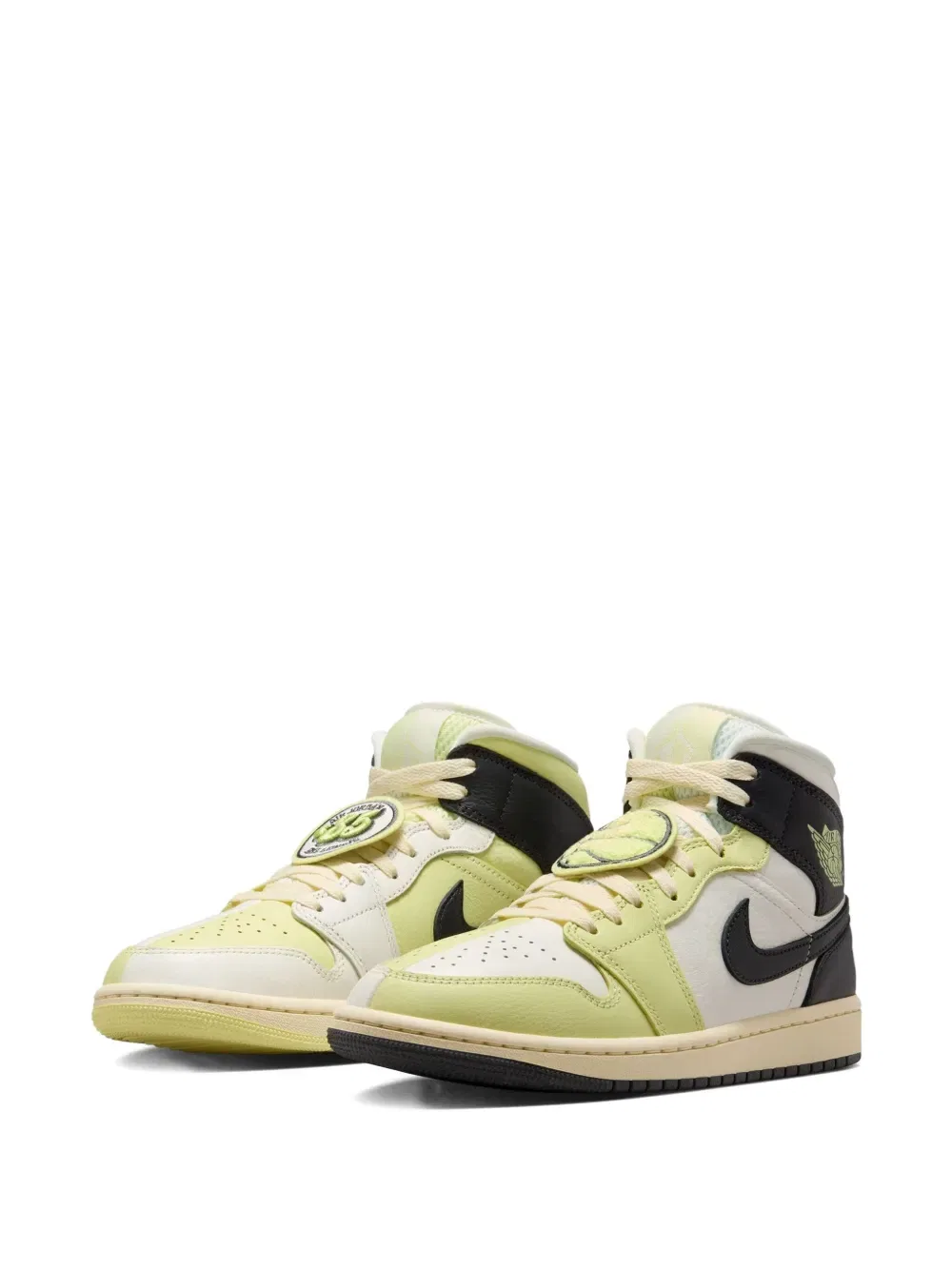 Кроссовки Air Jordan 1 Mid "Fall League", зеленый — фото 2