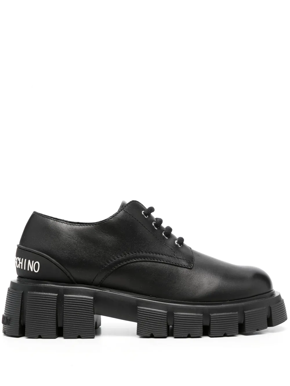 Дерби с логотипом Love Moschino, черный
