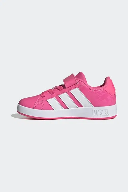 Кроссовки детские Marvel Avengers Grand Court Adidas, розовый — фото 4