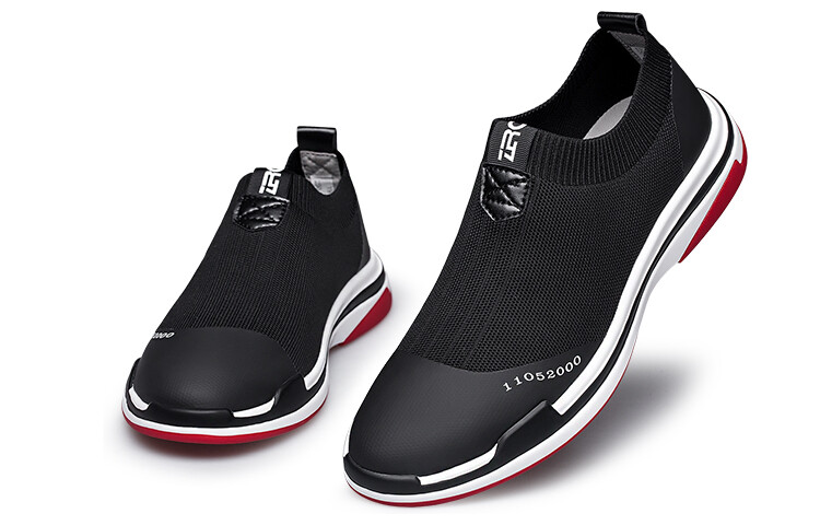 Кроссовки мужские Lifestyle Shoes Men Low-Top Black Zro — фото 3