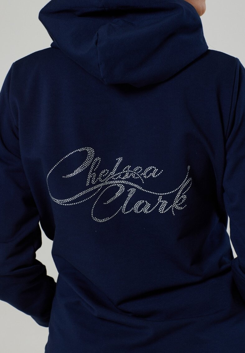 

Дневное платье LONG MATERNITY WITH BLING APPLICATION Chelsea Clark, темно-синий