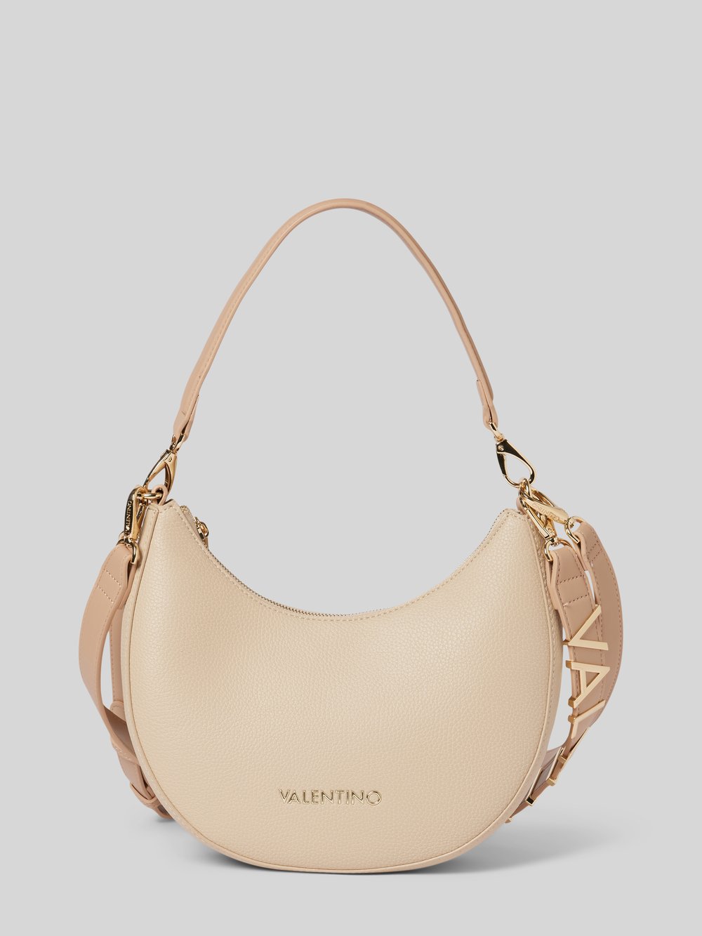 

Сумочка с аппликацией на этикетку модель «ALEXIA» VALENTINO BAGS, экрю