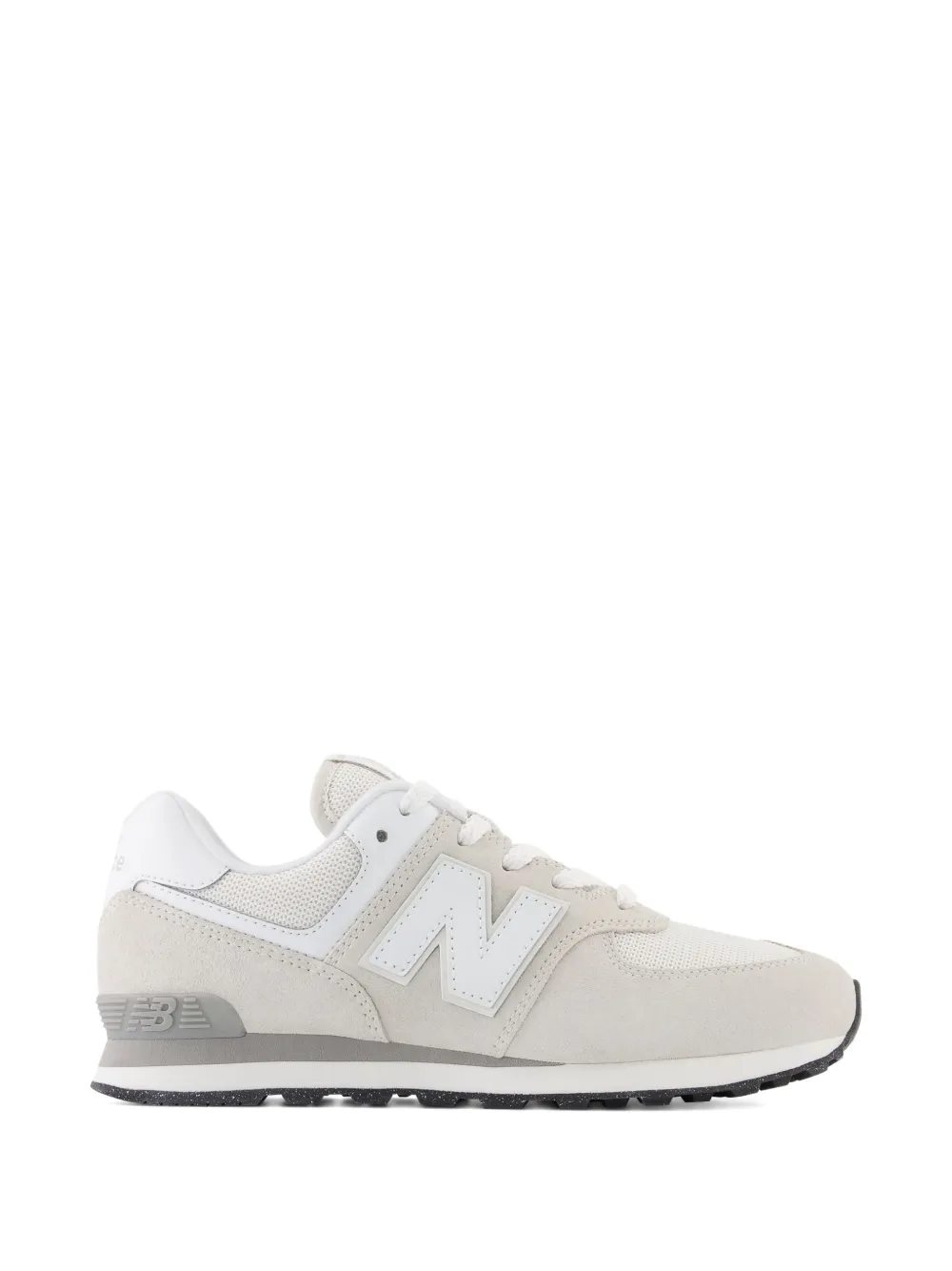 Кроссовки 574 на шнуровке с низким верхом New Balance Kids, серый — фото 2