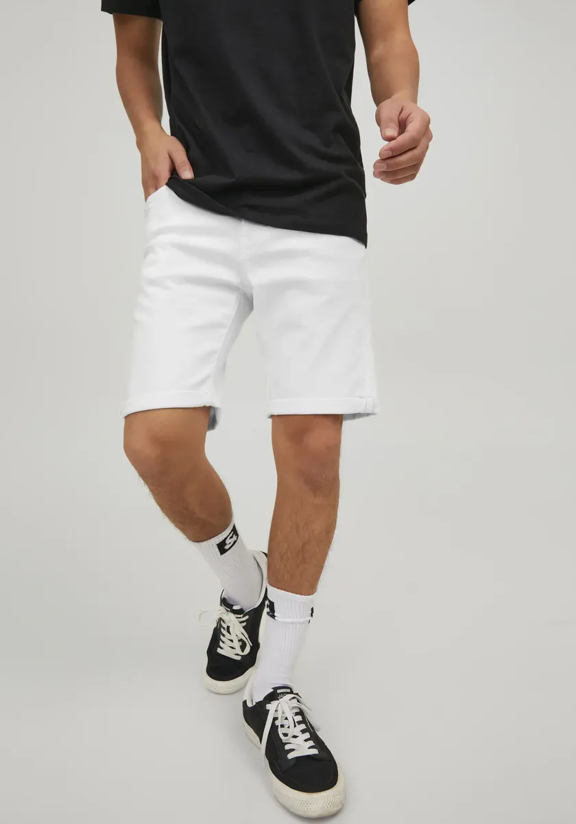 

Джинсовые шорты Jack & Jones "JPSTRICK JJICON SHORTS AMA SN", белый