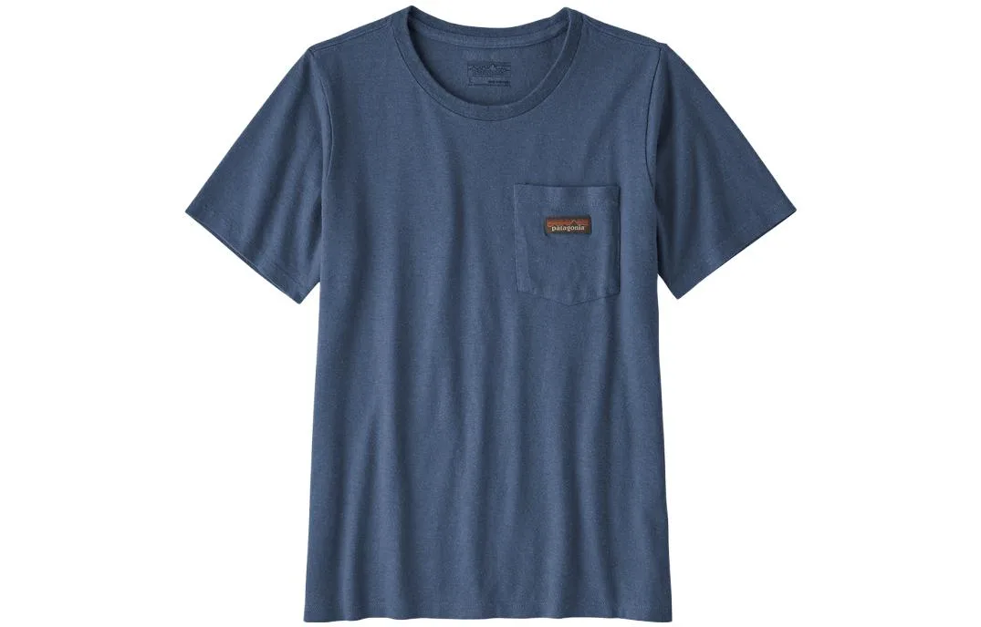 Футболка женская с круглым вырезом умеренного прямого кроя Patagonia, Beeswax Dye/BWX — фото 4