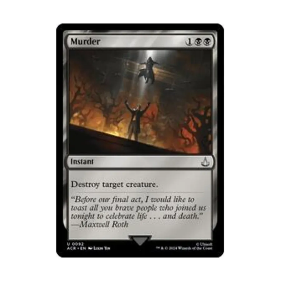 

CCG Убийство (U), MTG - Universes Beyond: Assassin's Creed