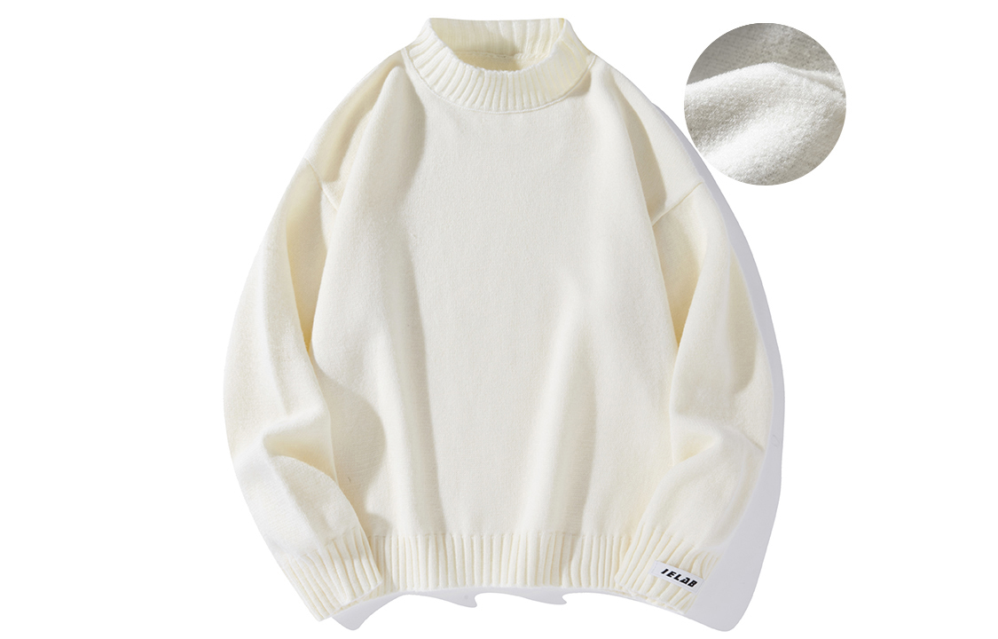 

Трикотажная одежда унисекс, воротник-стойка средней длины, без рукавов I.E, экрю (fleece-lined)