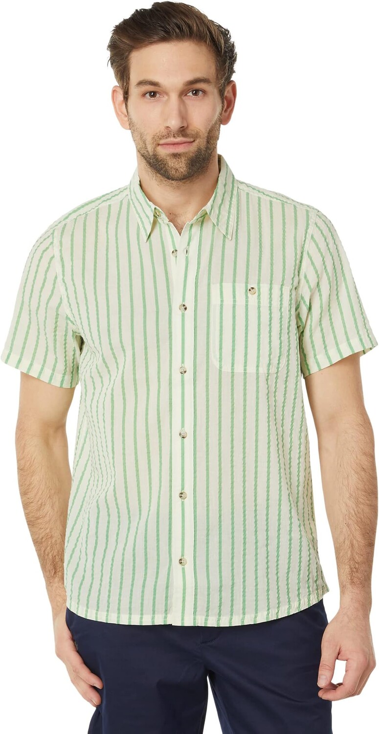 

Рубашка Toad&Co Cuba Libre Short Sleeve Shirt, цвет Salt Stripe II