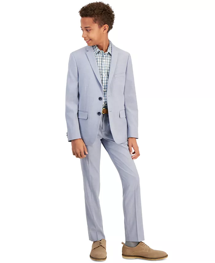 

Классический костюм Big Boys из эластичной ткани, 2 предмета Michael Kors, синий