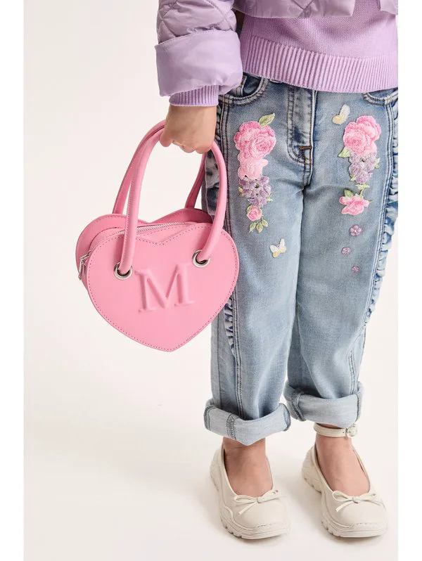 Джинсы прямого кроя Monnalisa, Blue Denim