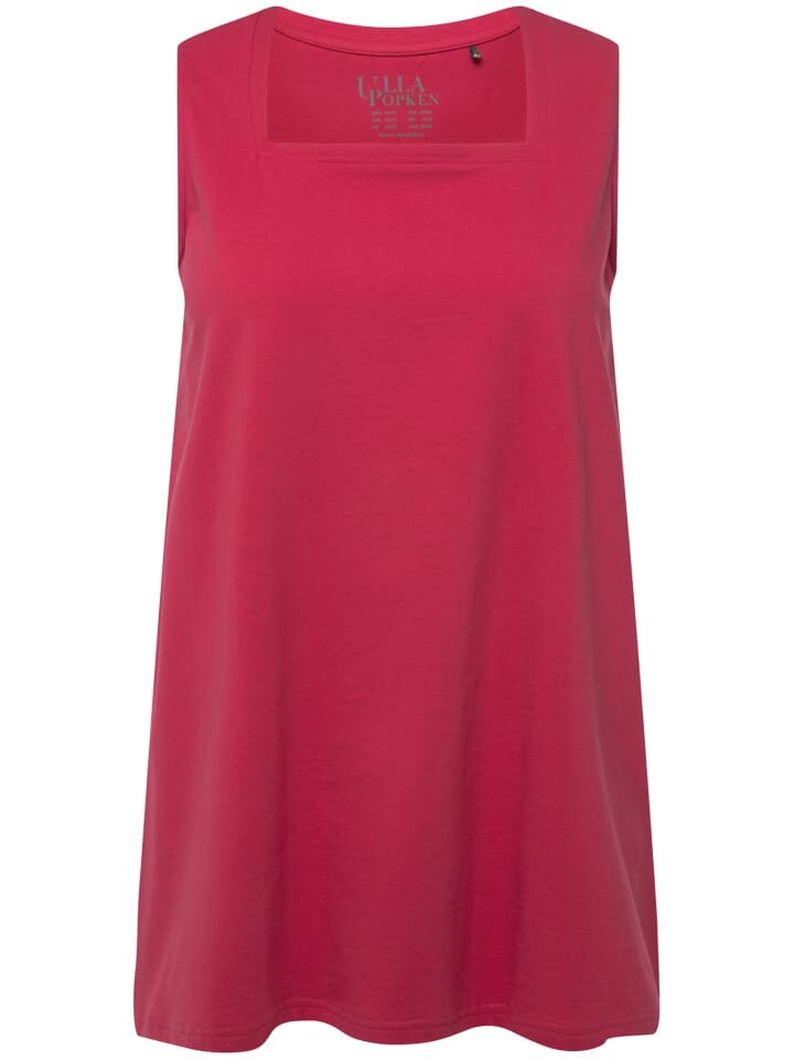 

Футболка Ulla Popken, цвет dunkel rosa