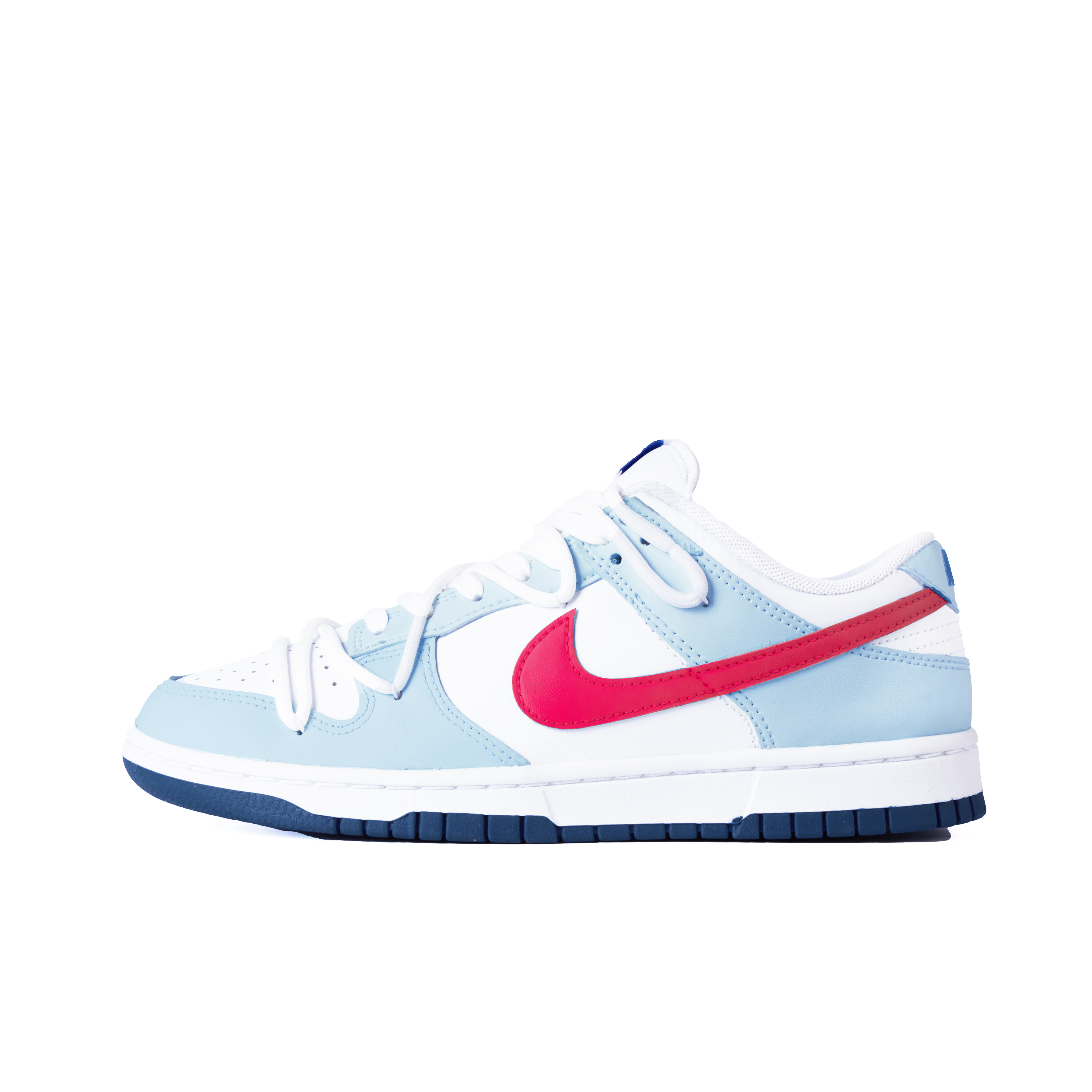 

Nike Кроссовки для скейтбординга Dunk Anti-Slip, износостойкие, низкие, мужские, сине-белые