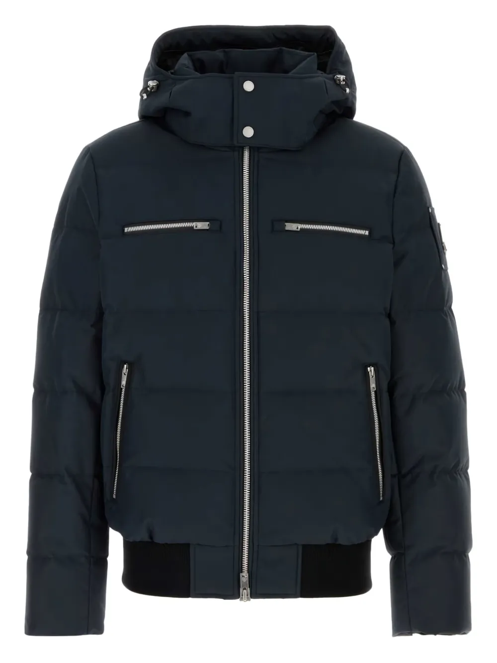 

Стеганая куртка с капюшоном Cloud Moose Knuckles, синий