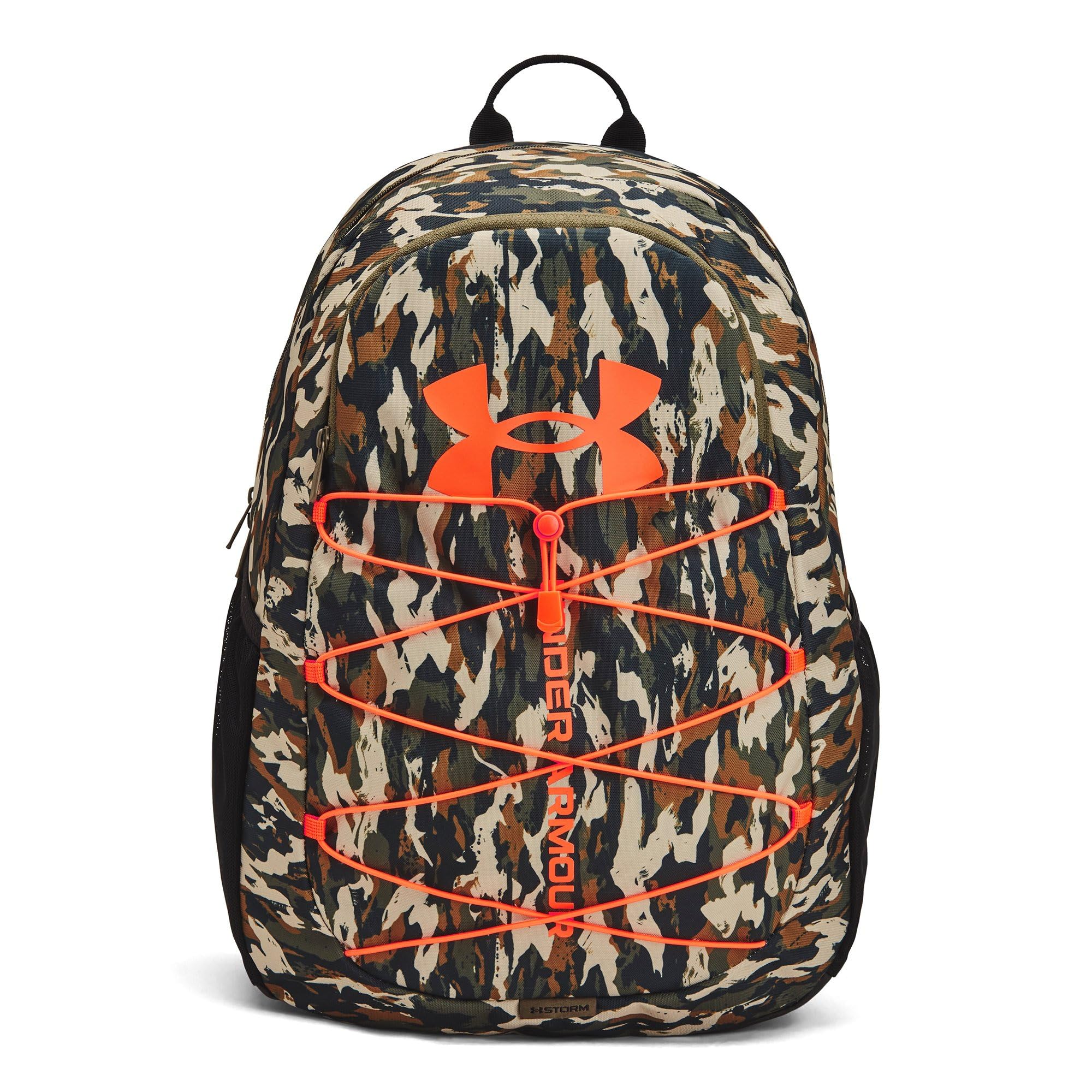 

Рюкзак Unisex Under Armour Hustle Sport Backpack, цвет Marine OD Green/Marine OD Green/Blaze Orange