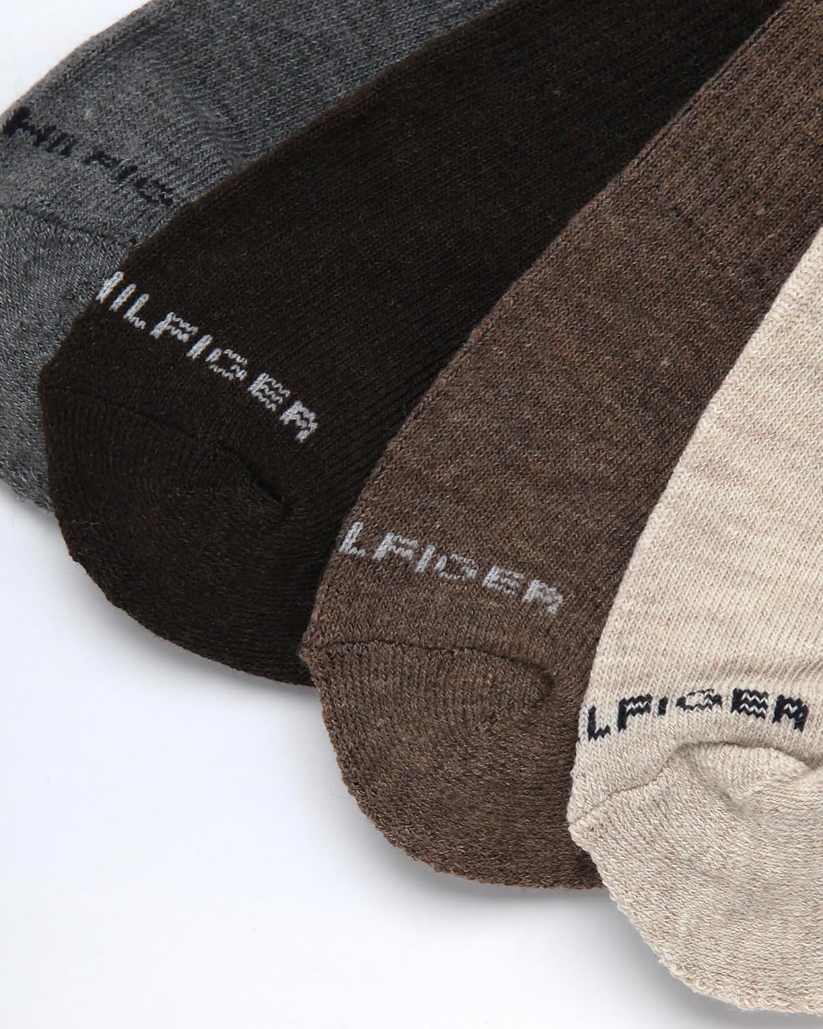 Мужские носки Tommy Hilfiger - легкие и удобные (8 пар), Brown Assorted — фото 4