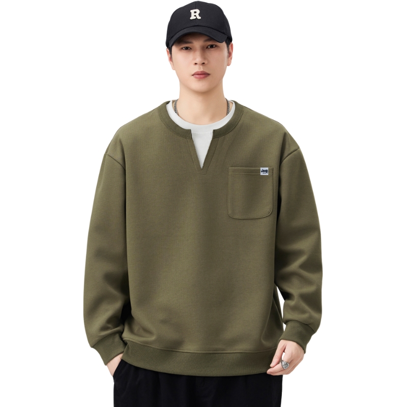 

Свитшот Leisure Collection Unisex Jeep, army зеленый