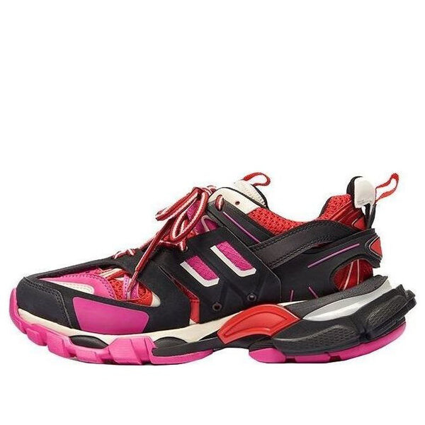 Кроссовки track trainer 'black pink' Balenciaga, черный