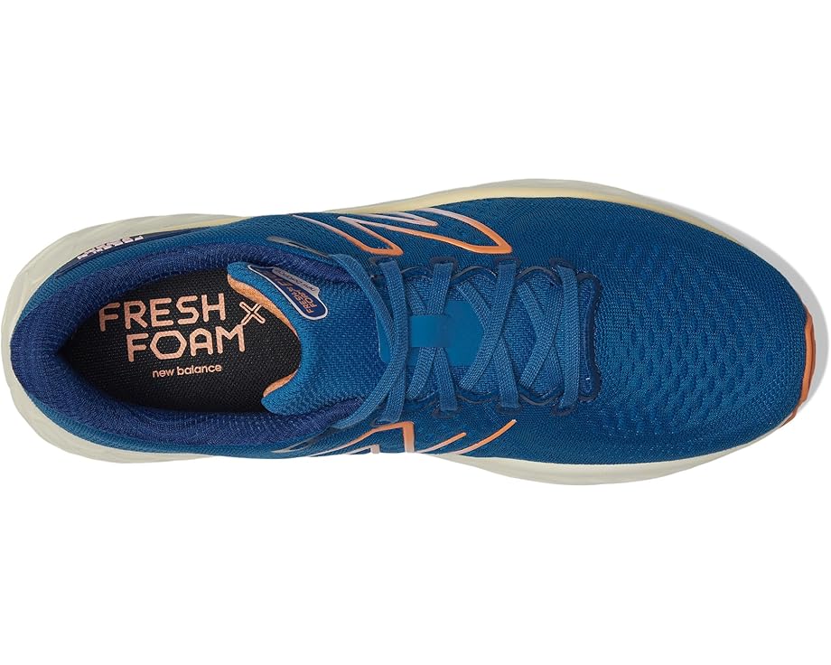 Кроссовки New Balance Fresh Foam X EVOZ v3, цвет Blue Agate/Firefly — фото 2