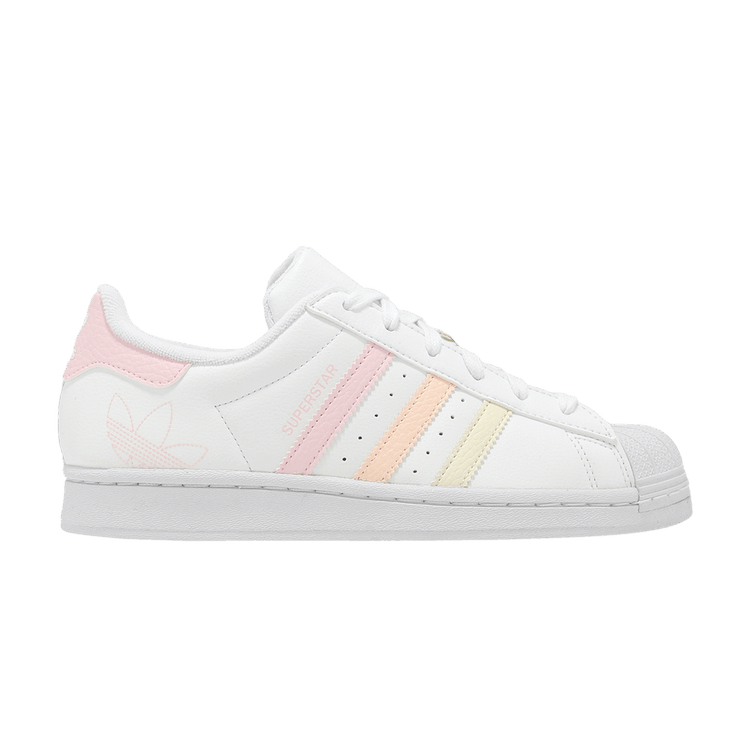 

Кроссовки adidas Superstar J 'White Clear Pink', белый