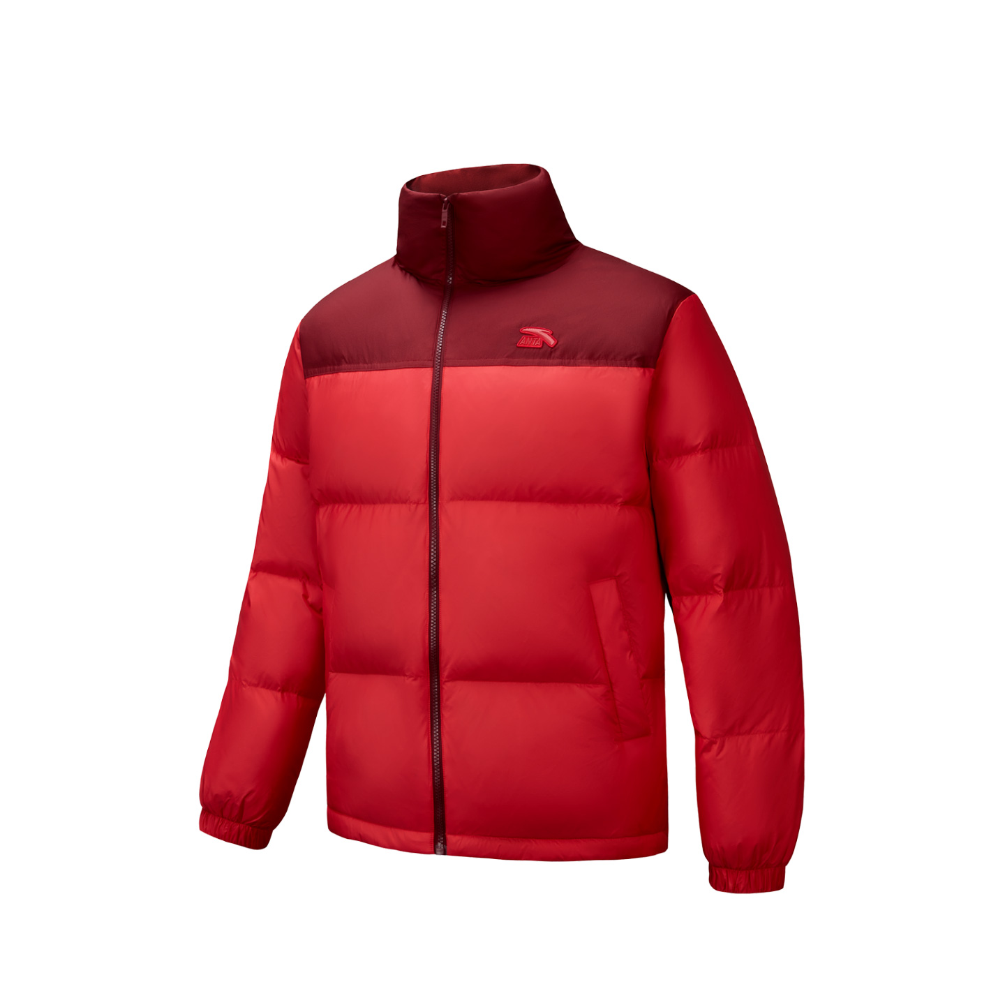 

ANTA Мужская пуховая куртка темно-красного цвета, Intense Red-7