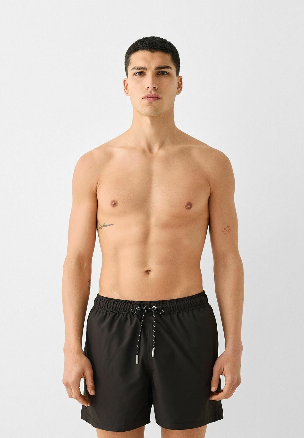 

Шорты для плавания Bershka, цвет black