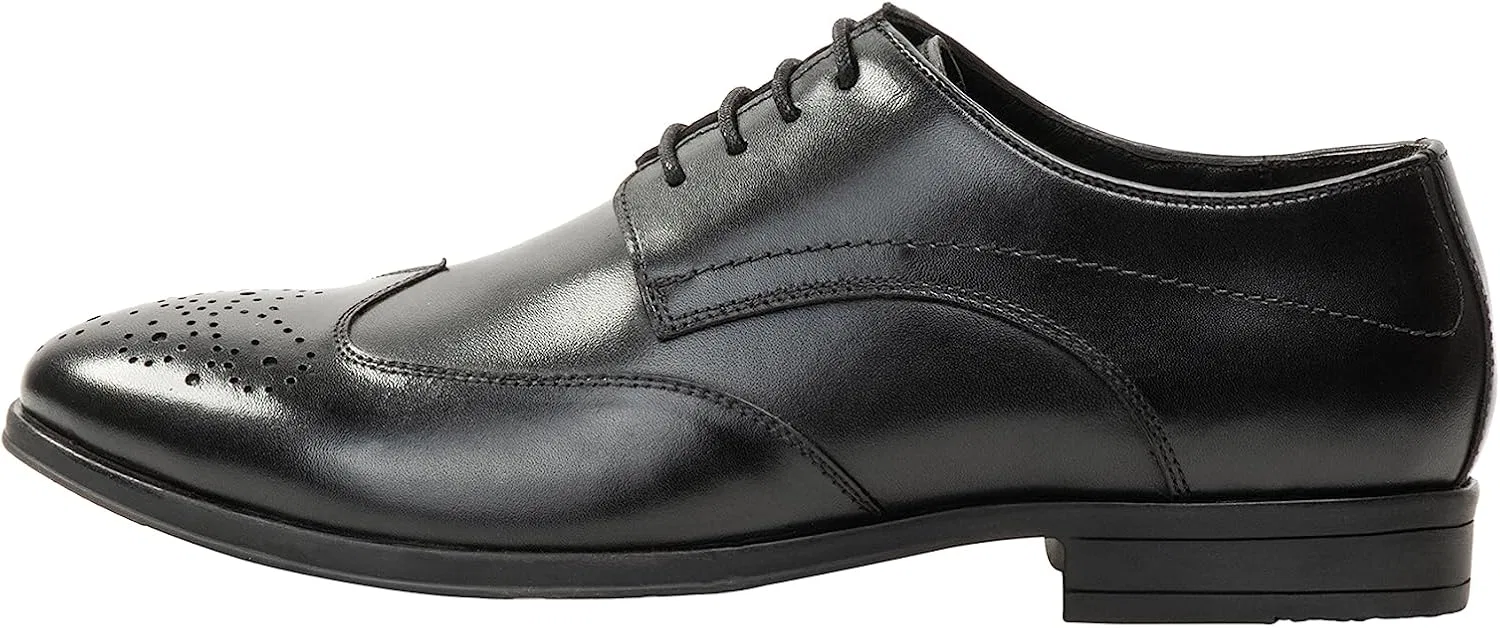 Мужские классические ботинки на шнуровке ACESELLO, Black