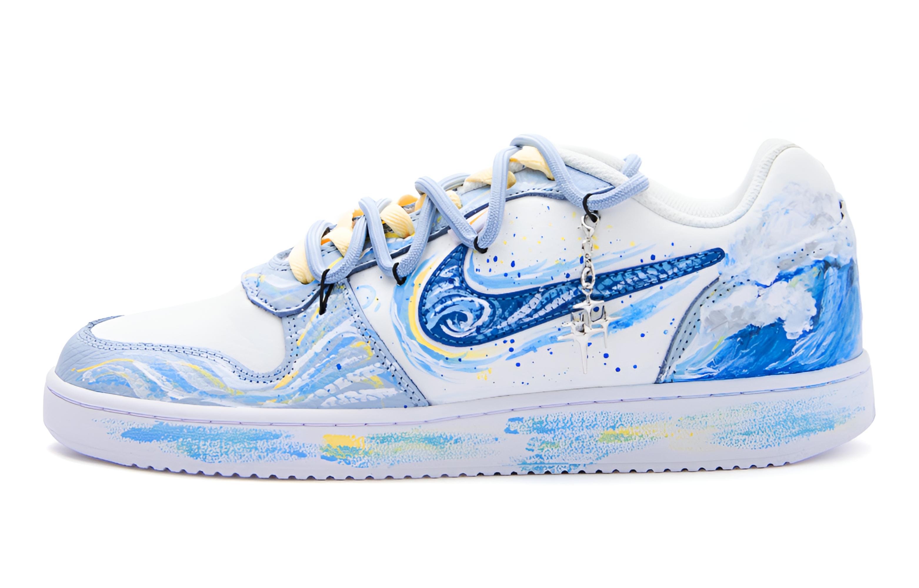 

Ebernon устойчивые к истиранию низкие кроссовки для скейтбординга мужские Nike, белый