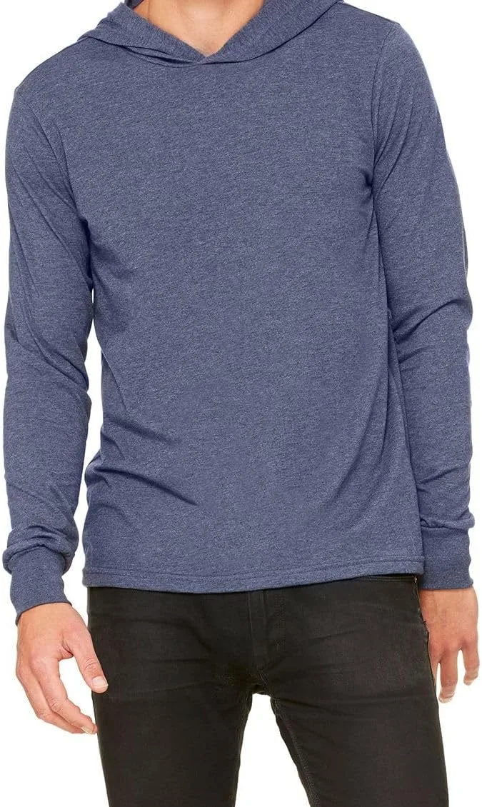 

JustBlanks Unisex Casual Jersey Long-Sleeve Lightweight T-Shirt