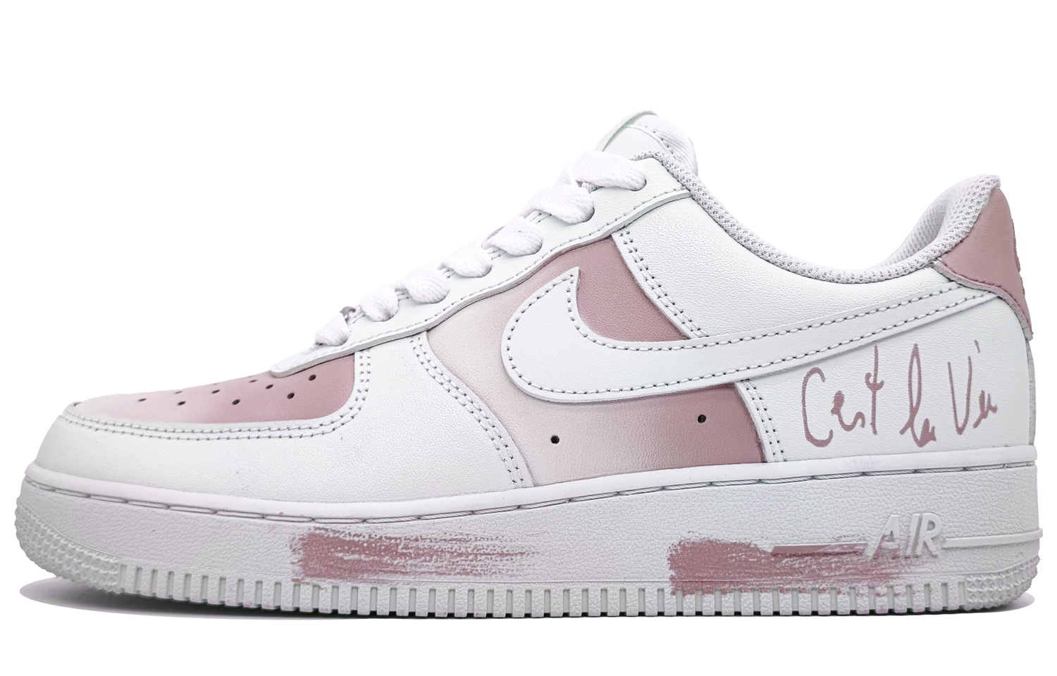 

Nike Кроссовки Air Force 1 противоскользящие износостойкие низкие для скейтбординга унисекс бегония розовый, цвет Begonia Pink