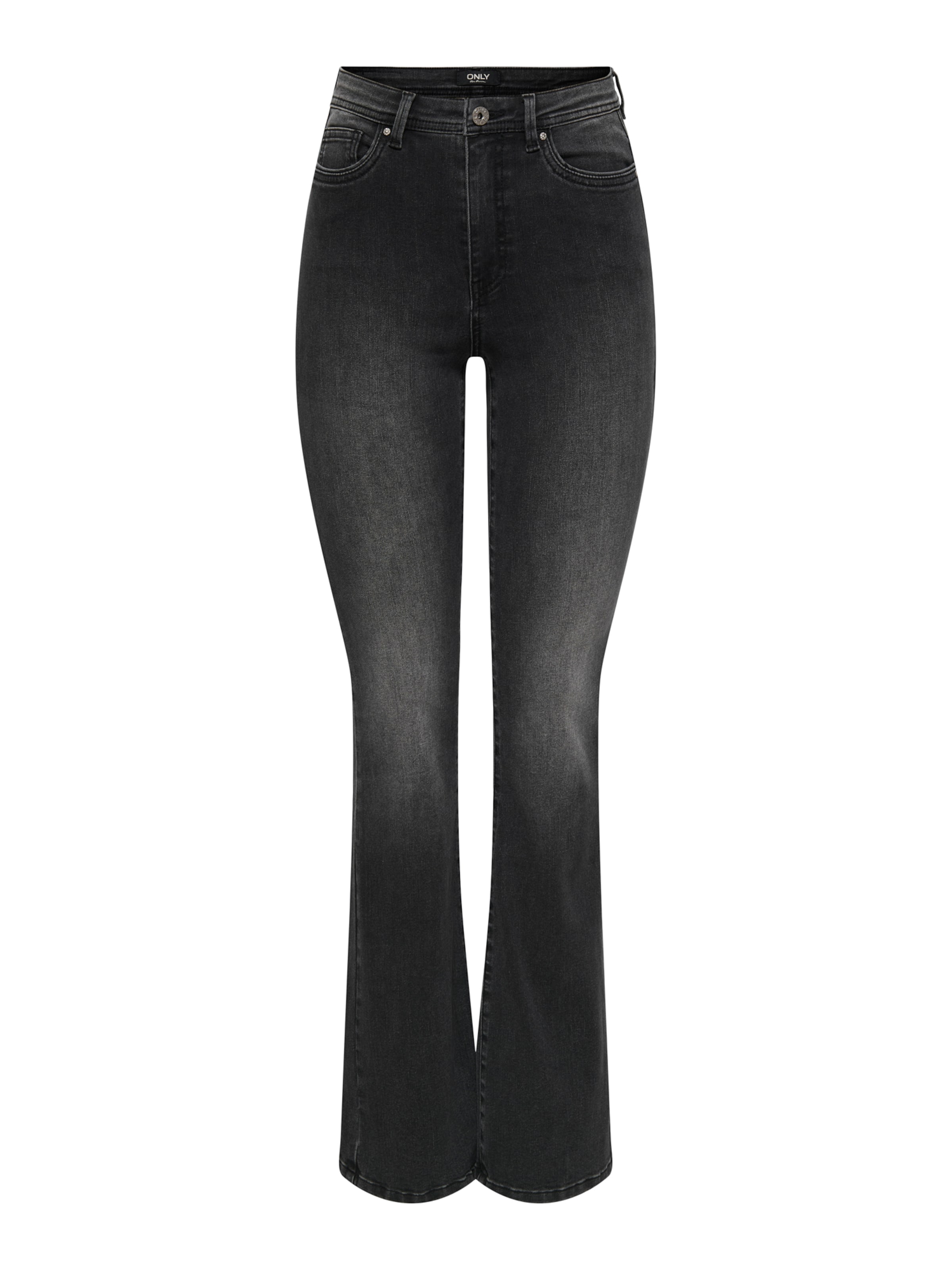 

Only Petite Джинсы клеш 'ONLMADE' в черном дениме