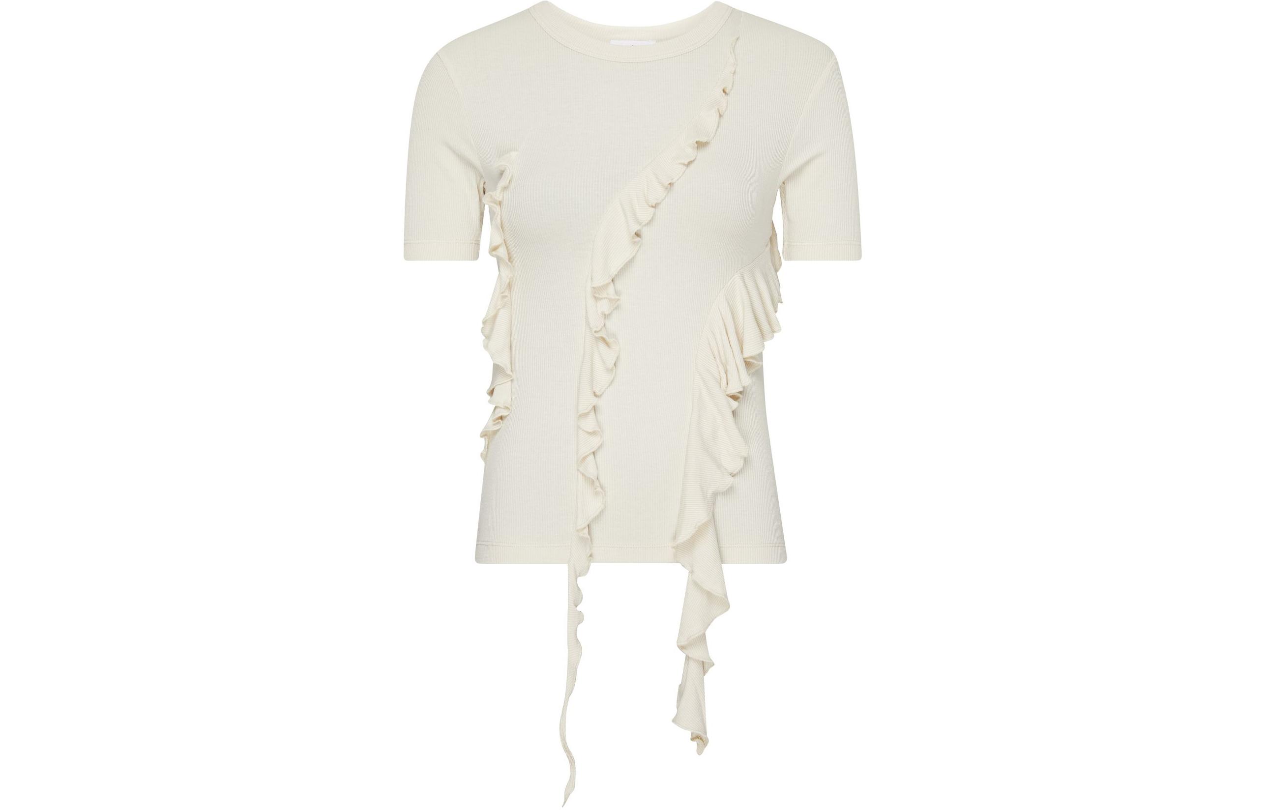 

Футболка с коротким рукавом Acne Studios, экрю