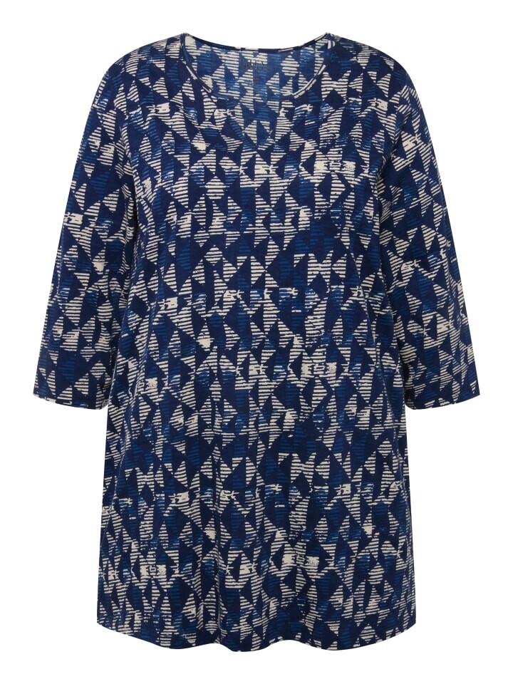 

Футболка Ulla Popken Longshirt, синий