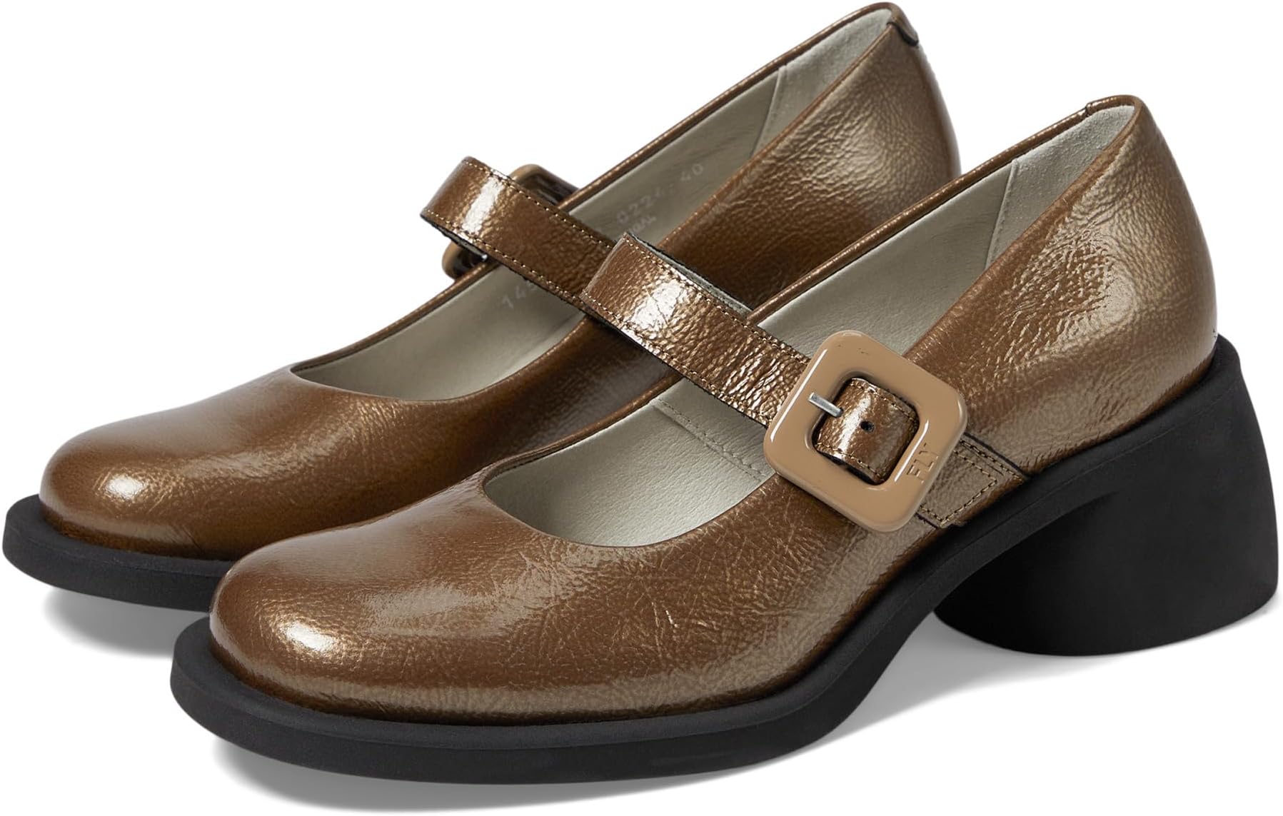 Туфли FLY LONDON HUVI044FLY, серо-коричневый