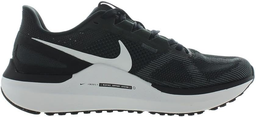 Мужские беговые кроссовки Nike Low, белый/черный/серый/темно-серый — фото 4