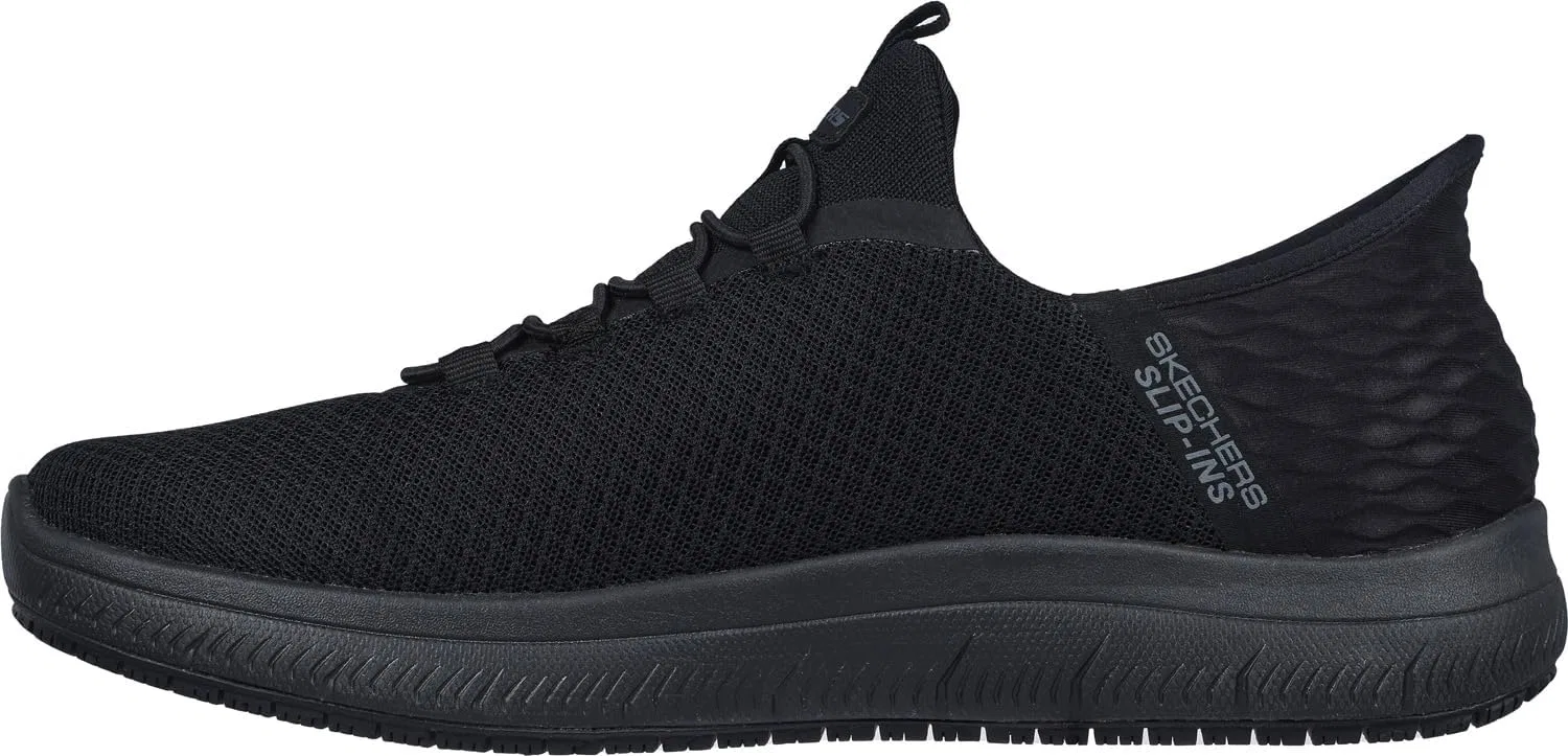 Мужские кроссовки Skechers Summits High Range Hands Free Slip-in, Black — фото 4