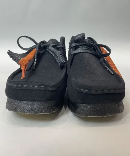 Мужские мокасины из замши Clarks Wallabee коричневые — фото 3