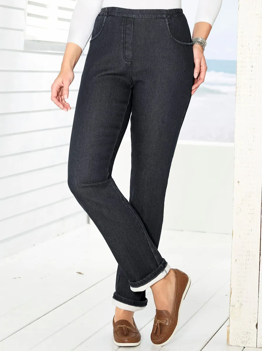 

Термоджинсы Classic Basics (1 шт.), черный